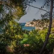 Blick vom Campingplatz San Nicola bei Peschici