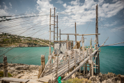 Das Trabucco „Mimì“ bei Peschici