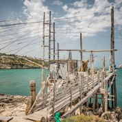 Das Trabucco „Mimì“ bei Peschici