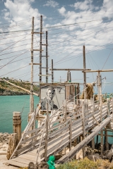 Das Trabucco „Mimì“ bei Peschici